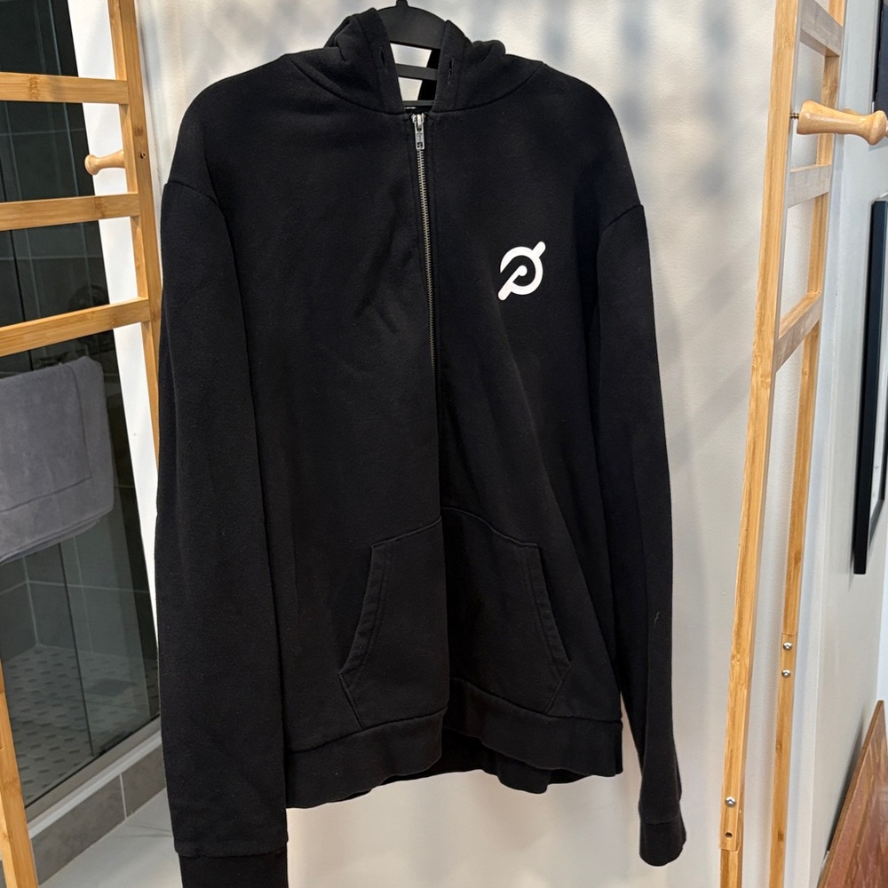 Peloton Charcoal Full-Zip Hoodie